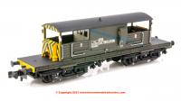 377-878 Graham Farish SR 25T 'Queen Mary' Brake Van BR Departmental Olive Green